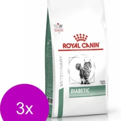 Royal Canin Veterinary Diet Diabetic – Kattenvoer – 3 X 3.5 Kg