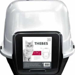 Transportkooi Voor Huisdieren MPETS 62 X 53 X 58 Cm Wit/Zwart