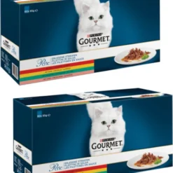2x Gourmet Perle – Mini Filets In Saus – Kattenvoer – 60x85g