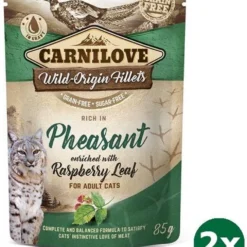 Carnilove Pouch Pheasant Kattenvoer 2x 24×85 Gr