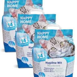 Happy Home White – Kattenbakvulling – 3 X 20 L