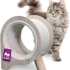 Petrebels San Diego 38 Krabpaal – Creme – Voor Kleine Katten