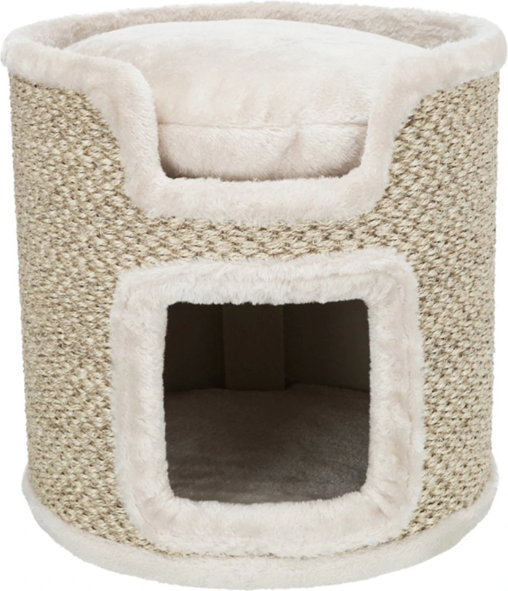 Trixie Krabton Ria Krabpaal Lichtgrijs/Natuur β 37X37X37 CM