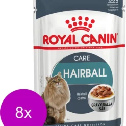 Royal Canin Hairball Care In Gravy – Kattenvoer – 8 X 12×85 G