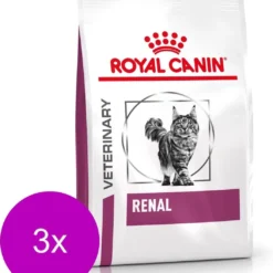 Royal Canin Veterinary Diet Renal – Kattenvoer – 3 X 4 Kg