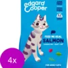 Edgard & Cooper Edgard&Cooper Adult Zalm – Kattenvoer – 4 X 2 Kg