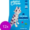 Edgard & Cooper Edgard&Cooper Adult Zalm – Kattenvoer – 12 X 325 G