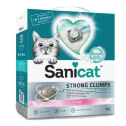 10L Strong Clumps Sanicat Kattenbakvulling Klonterend