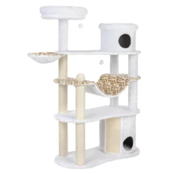 White Tiger XXL Krabpaal Wit H184 X L115 X B55 Cm