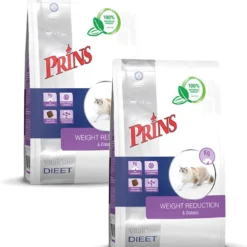 Prins Vitalcare Gewichtsverlies/Diabeet – Kattenvoer – 2 X 1.5 Kg