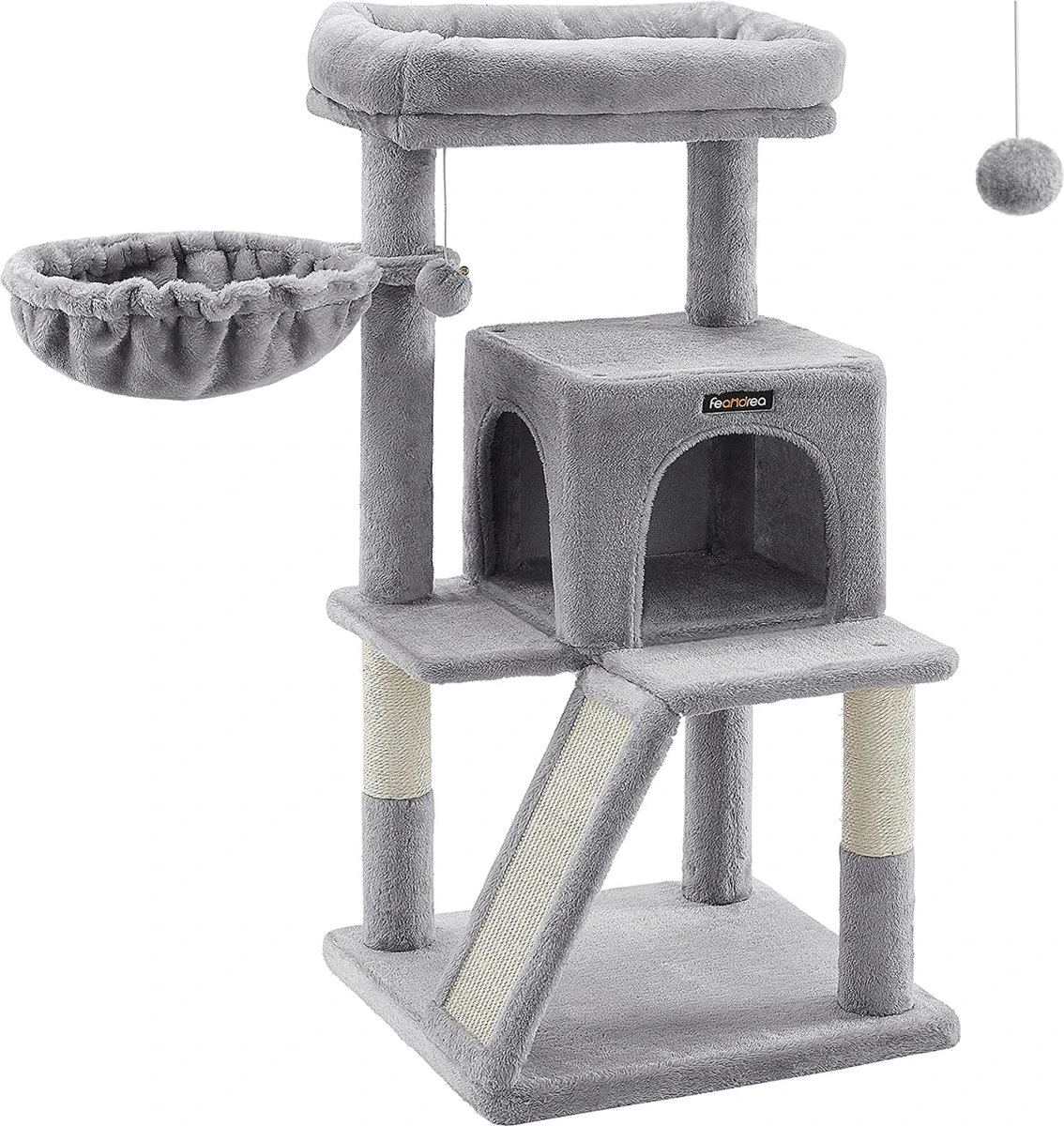 Kattenkrabpaal / Grote Klimboom β Speelhuis Voor Katten / Playhouse For Cats