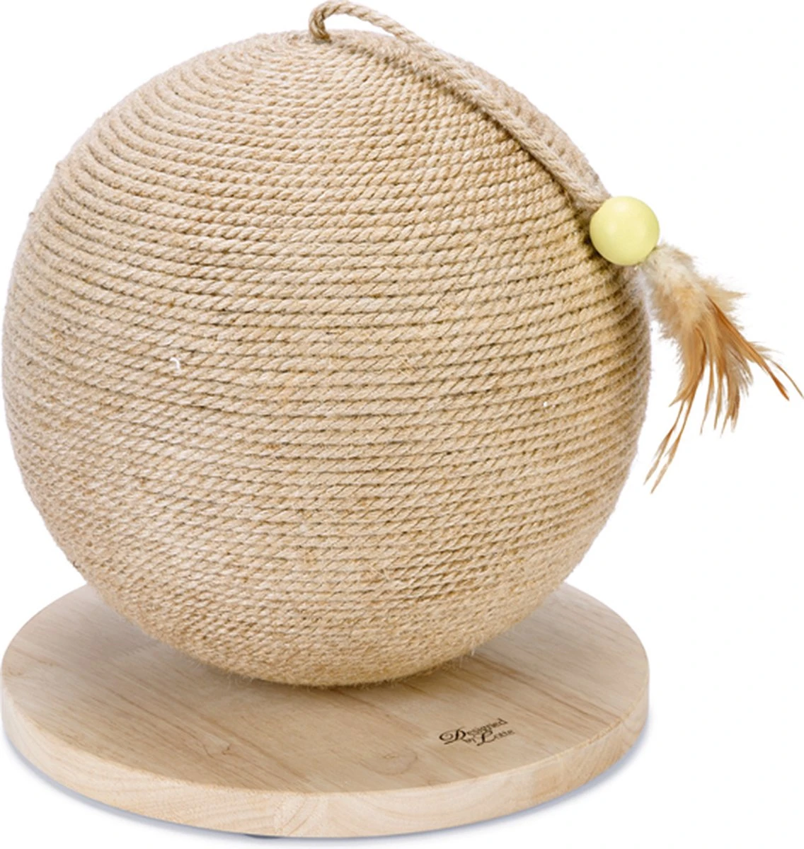 Designed By Lotte Balty Krabbol โ Krabpaal โ Hout โ XL โ 30x30x31,5 Cm