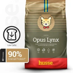 Husse Opus Lynx Graanvrij Kattenvoer – 3 X 7 Kg