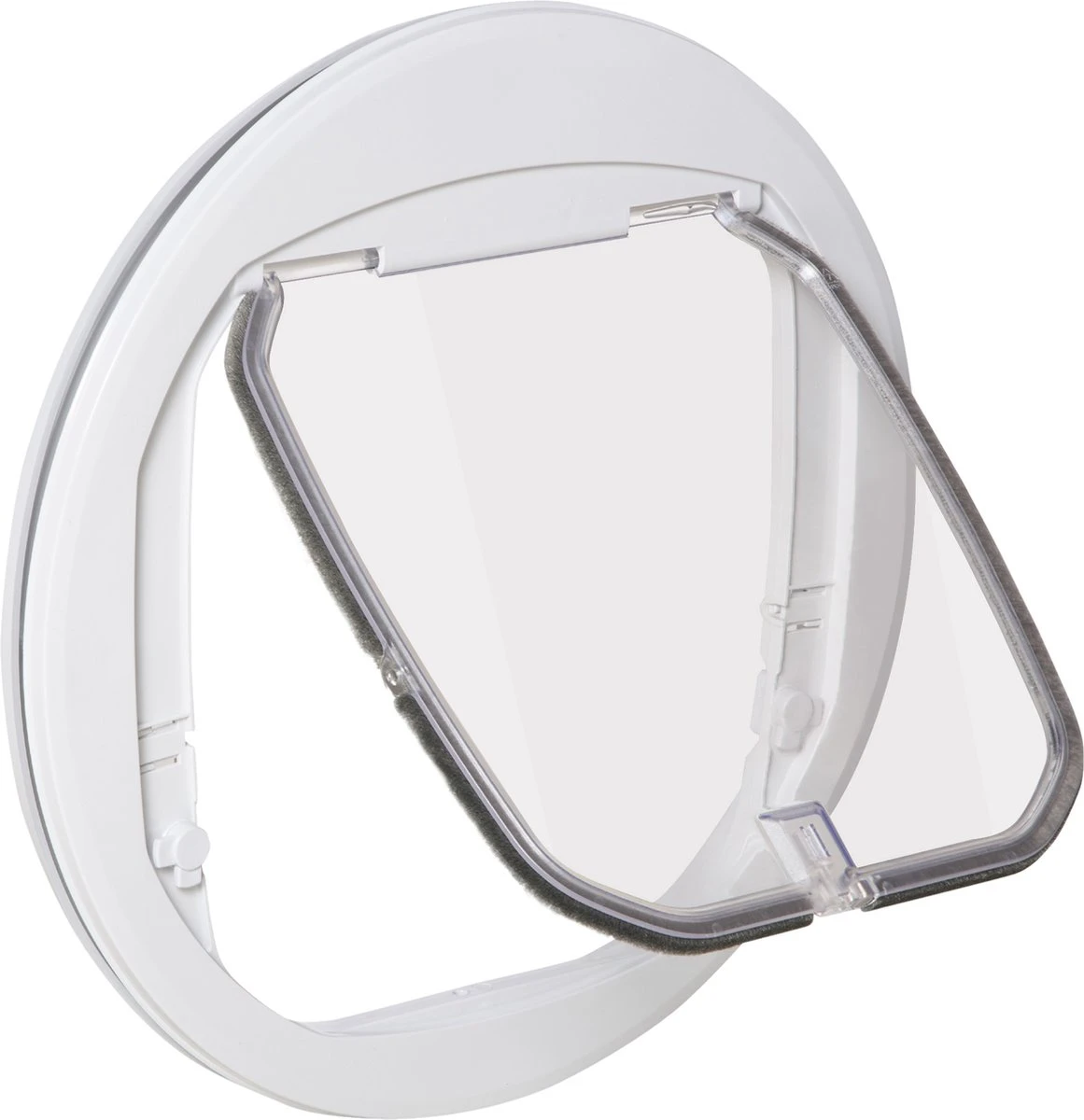 PawHut Kattenluik Met 4-voudig Vergrendelingssysteem D06-108V01