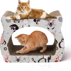 Nobleza Design Krabplank Met Catnip – L22 X B39 X H29 Cm