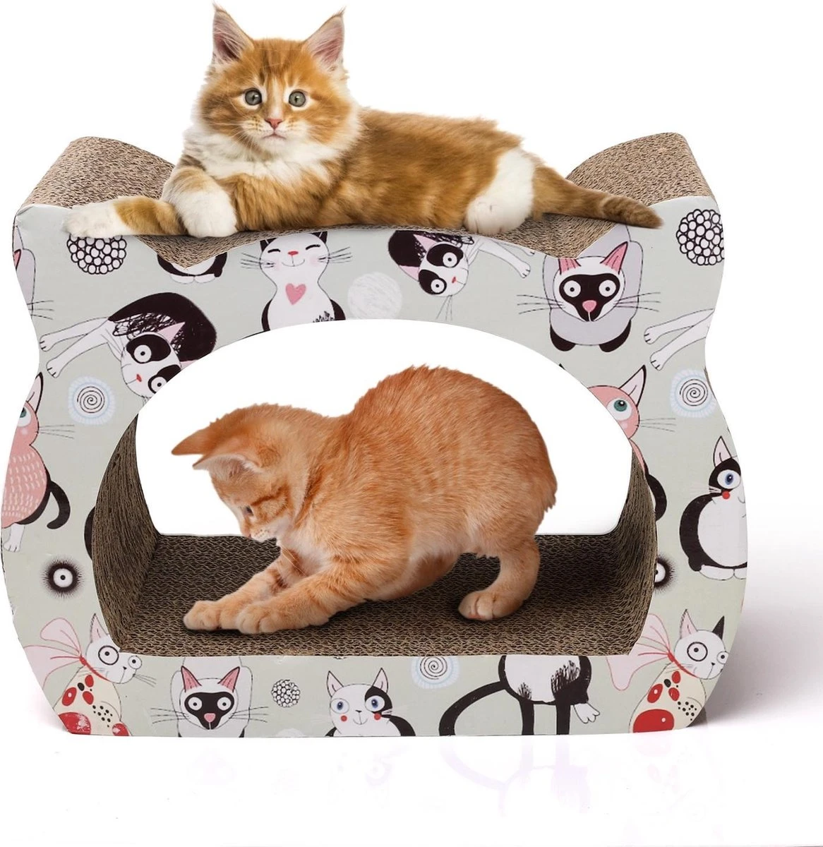 Nobleza Design Krabplank Met Catnip β L22 X B39 X H29 Cm