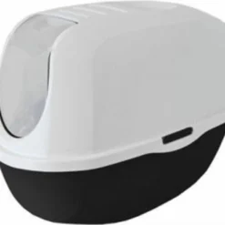 Moderna Kattenbak Smart-Cat – 53x39x41 Cm – Licht Zwart/Graniet