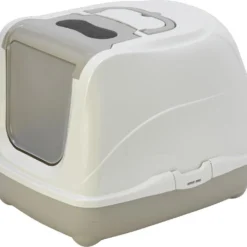 Flamingo – Kattenbak Loki – L – Grijs – 44x58x42cm