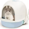 Nobleza 48WLQ – Kattenbak Met Kattenbakschep – 50.5×37.5×38 Cm – Blauw – S