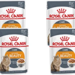 Royal Canin Fhn Adult Intense Beauty Mp Pouch – Kattenvoer – 4 X 12×85 G