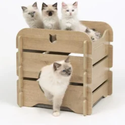 VESPER Cottage Kattenmeubel – Eiken