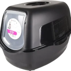 Flamingo Kattentoilet Lexie Zwart L 39X56X39,5Cm