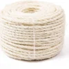 Natural Sisal Touw 6mm Vervanging Oude DIY Accessoires String Ideaal Voor Het Vervangen Van Kat Boom Griffoir (50 M, Wit)