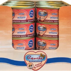 24x Renske Kattenvoer Paté Zalm 70 Gr