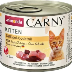 Animonda Carny Gevogelte Cocktail Kitten 6 X 200 Gram -Natvoer-kattenvoer-