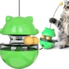 Katten Speelgoed, Kattenspeeltje, Kitten Speeltje, Kitten Speelgoed, Kitten Bal, Huisdier Speelgoed, Belonings Speelgoed, Kattenveer, Interactief Speelgoed, Intelligentie, Gezondheid, Kleur Groen