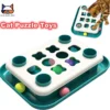 Kat Puzzel Feeder Speelgoed Trage Voer Dispenser Met Grappig Ballen Katten Interactieve Intelligentie Spel Mentale Stimulatie Schatkist