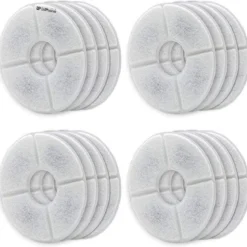 DrPhone AluPet Filter – Drinkfontein Filters – Navulling Set: 12 Stuks – Voor Katten En Honden (9 Maanden)