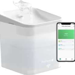 PetHero 4 – Drinkfontein Kat/Hond – Slimme Waterfontein Met App – 2,8L