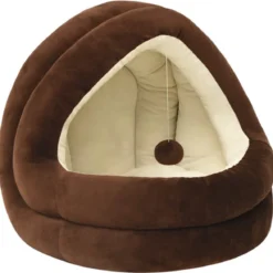 VidaXL Kattenmand 40x40x35 Cm Bruin En Crèmekleurig