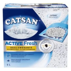 1x CATSAN – Active Fresh – Kattenbakvulling – 5 L