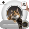 CleanCat© – Automatische Kattenbak – Zelfreinigende Kattenbak – Met App En Touchscreen – 65L – XXL