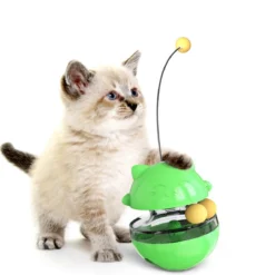 Kattenspeelgoed – Kattenspeeltjes Intelligentie – Katten Speelgoed – Katten Speeltjes – Kattenspeeltje – Cat Toy – ABS – Groen