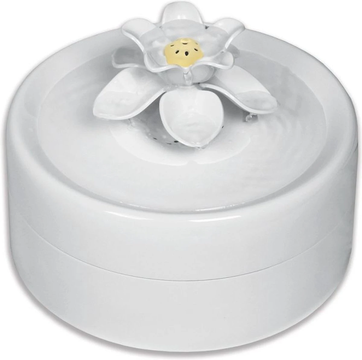 Drinkfontein Pioneer Pet โ Magnolia โ Wit โ 1,63 Liter โ Kunststof