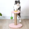Krabpaal Kitten Huisdier Scratcher Bloem Met Bal Speelgoed Katten Krab Klimmen Toren 30CM X 25CM