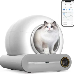 Petlovers – Automatische Kattenbak – Zelfreinigend – App-bediening – WIFI
