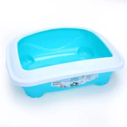 Nobleza Open Kattenbak – L – Blauw – 56.7 X 45.1 X 19 Cm