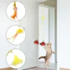 Kattenspeeltje Interactieve Cat Toy Opknoping Simulatie Kat Speelgoed Grappige Self-Hey Interactieve Speelgoed Voor Katje Spelen Teaser Wand Speelgoed Kat Levert Interactieve Cat Toy Opknoping Simulatie Kat Speelgoed Grappig Self-Hey Interactief