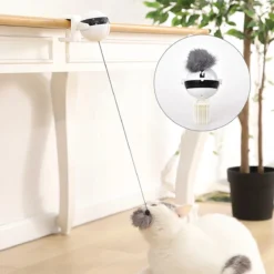 Elektrische Automatische Lifting Motion Kat Speelgoed – Interactieve – Puzzel Smart Pet Kat Teaser – Bal Pet Supply – Lifting Speelgoed