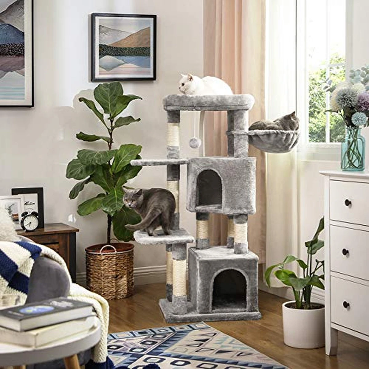 Luxe Kattenkrabpaal 120 Cm