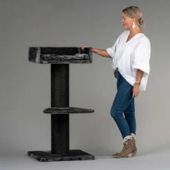 Krabpaal Maine Coon Lounge Blackline Antraciet Voor Grote Katten