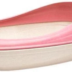 Beco Cat Tray -Duurzame En Makkelijk Te Reinigen Kattenbak Van Bamboe – Roze – 16 X 51 X 40 Cm – Roze