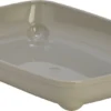 MODERNA Kattenbak – Plastic Kittenbakje – Kleur: Warmgrijs – Afmeting: 37x28x6 Cm