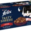 Felix – Heerlijke Reepjes Farm Selectie Multipack – Kattenvoer – 44x85g