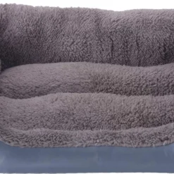 Huisdier Kattenbed Kussen, Zacht Hondenbed, Warme Hondenslaapplaats, Kattendeken, Hondenmatras, Hondensofa, Kattenbank (grijs)