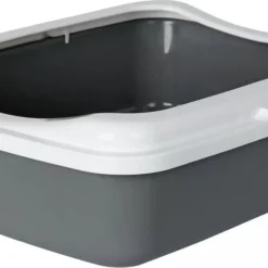 Pawise Kattenbak Laag Model – Open Kattenbak – Duurzaam En Gebruiksvriendelijk – 48×36 Cm – Plastic – Kleur Assorti